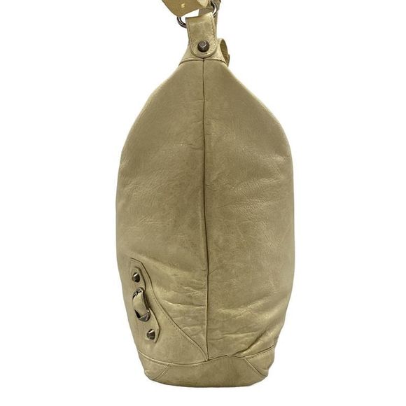 Balenciaga Shoulder Bag The Mens Di 141175 Ivory And Gray Leather - Picture 4 of 15